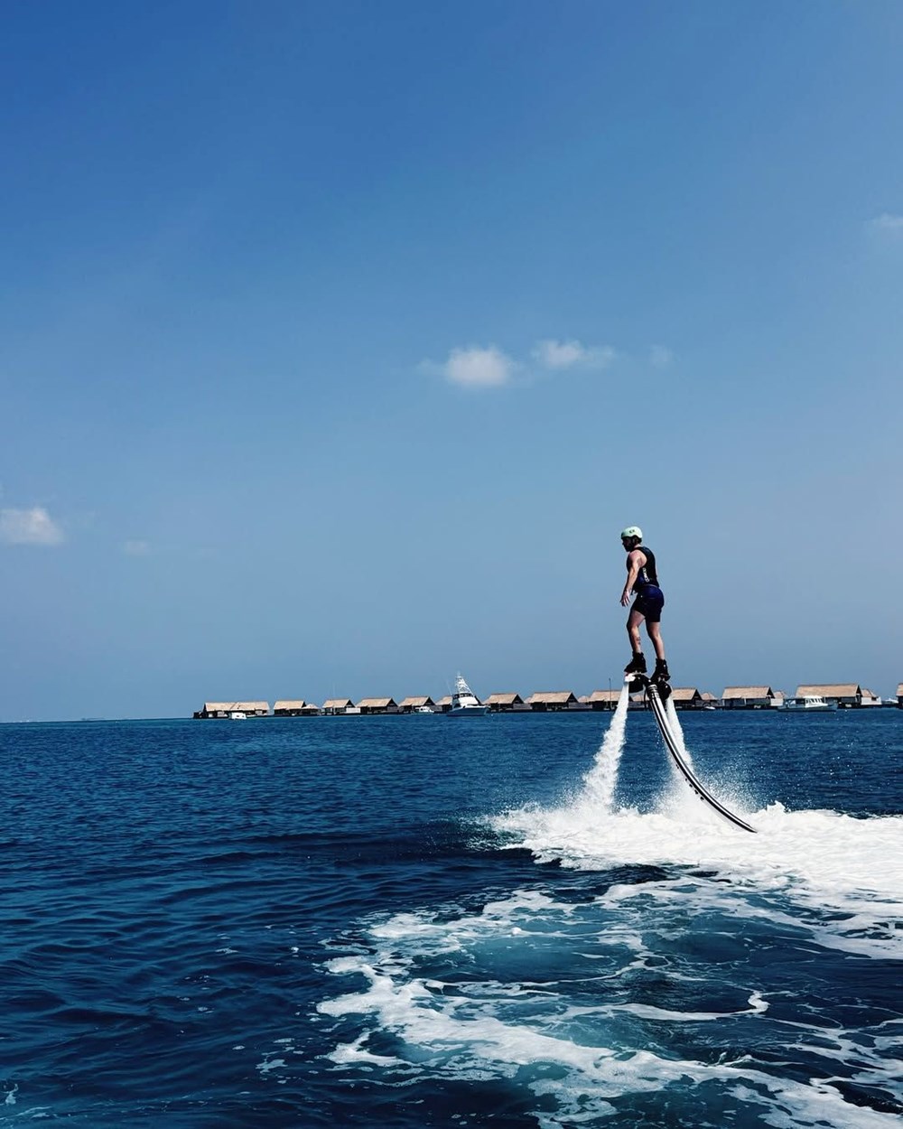 Dalış yaptığı anları paylaştı