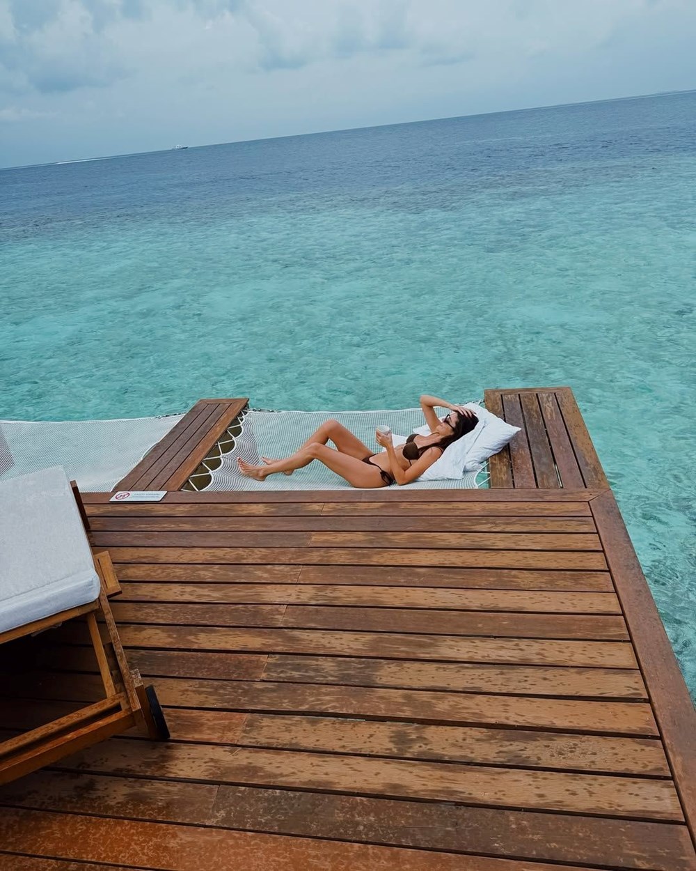 Dalış yaptığı anları paylaştı