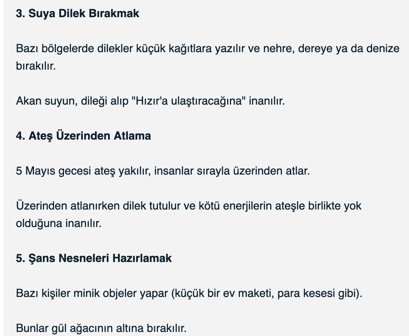 Hıdırellez ne zaman?