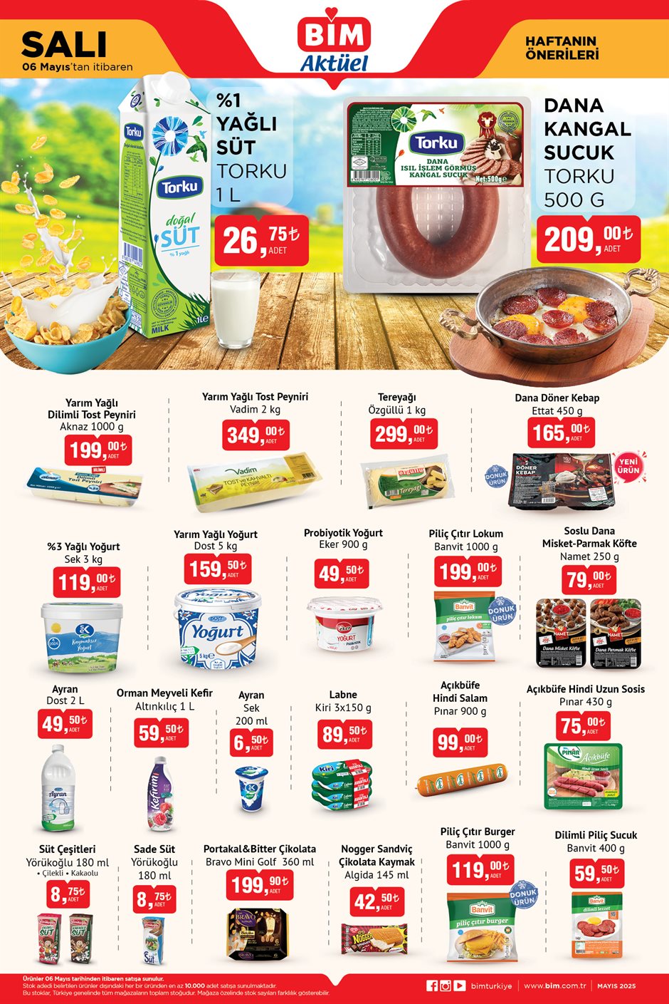 Haftanın fırsat ürünleri (5-12)