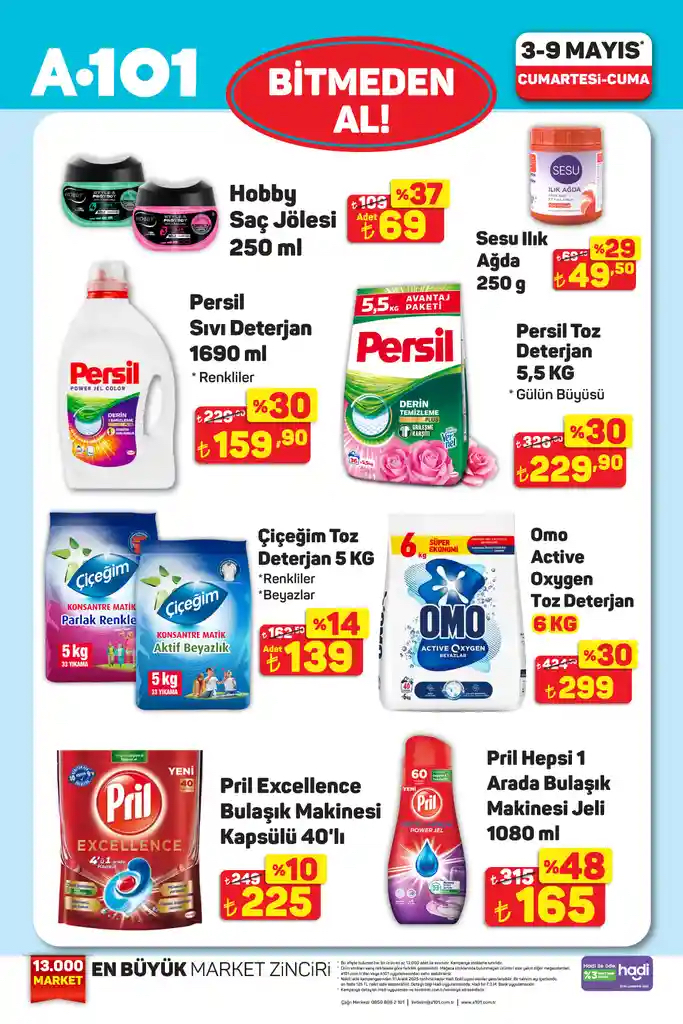 Haftanın fırsat ürünleri (5-12)