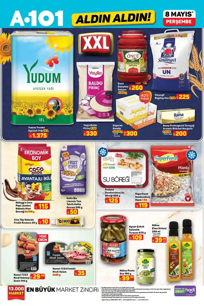 Haftanın fırsat ürünleri (5-12)