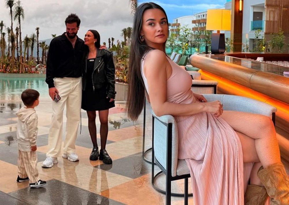 Oyuncu Hande Soral'dan mutlu aile pozları