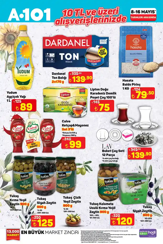 Haftanın fırsat ürünleri (12-19)