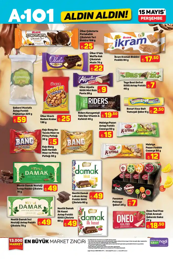 Haftanın fırsat ürünleri (12-19)