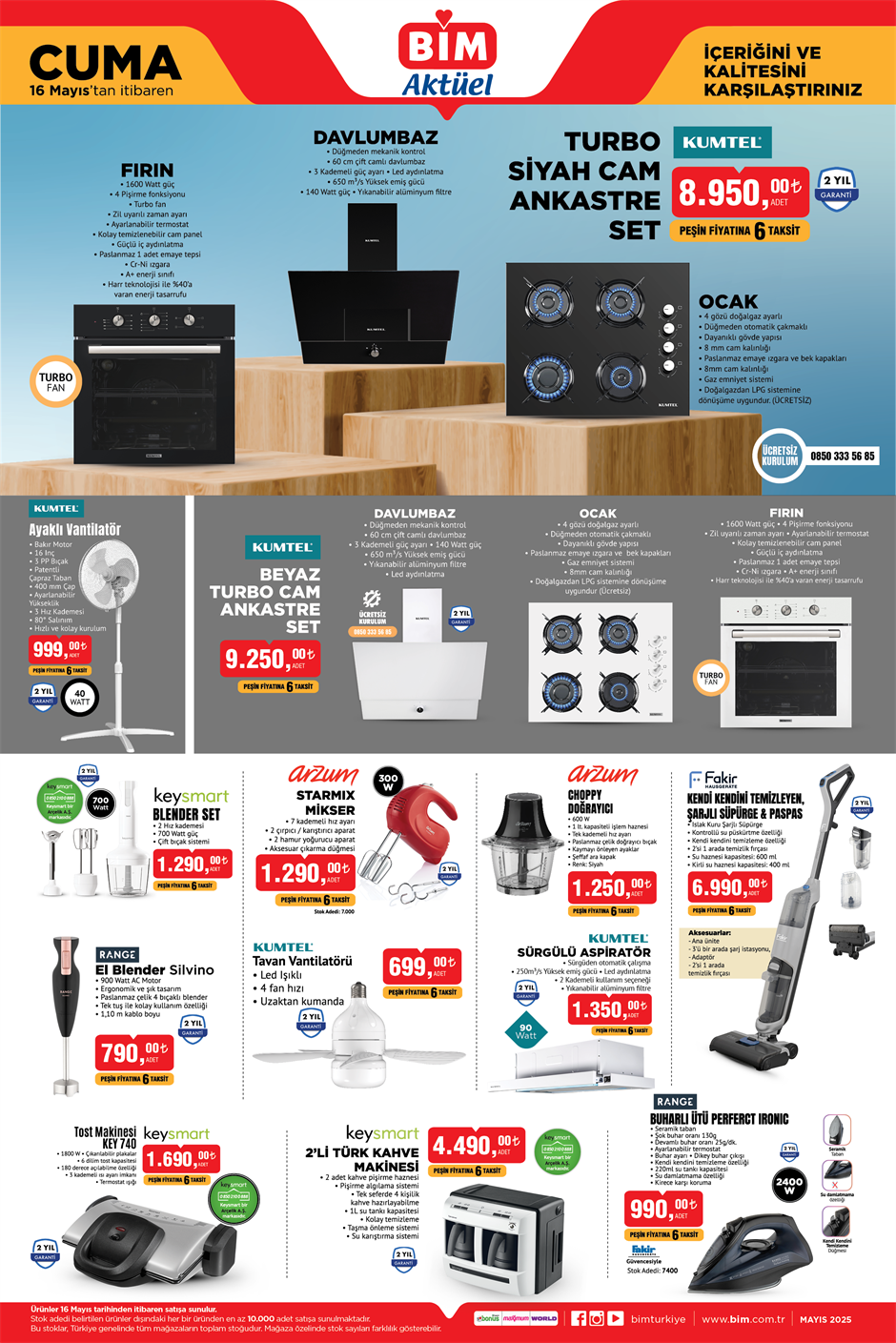 Haftanın fırsat ürünleri (12-19)