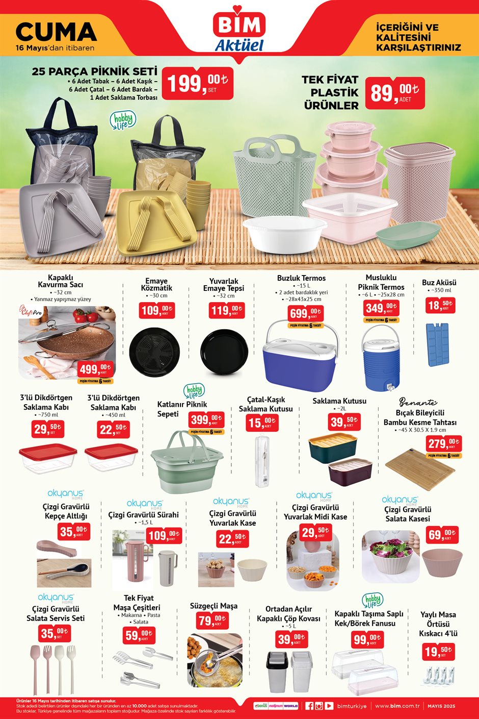 Haftanın fırsat ürünleri (12-19)