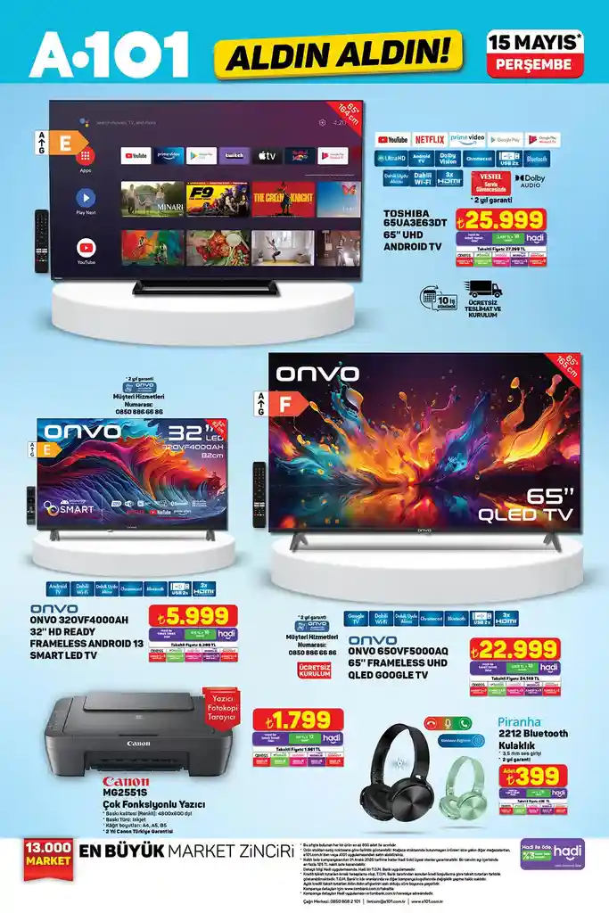 Haftanın fırsat ürünleri (12-19)