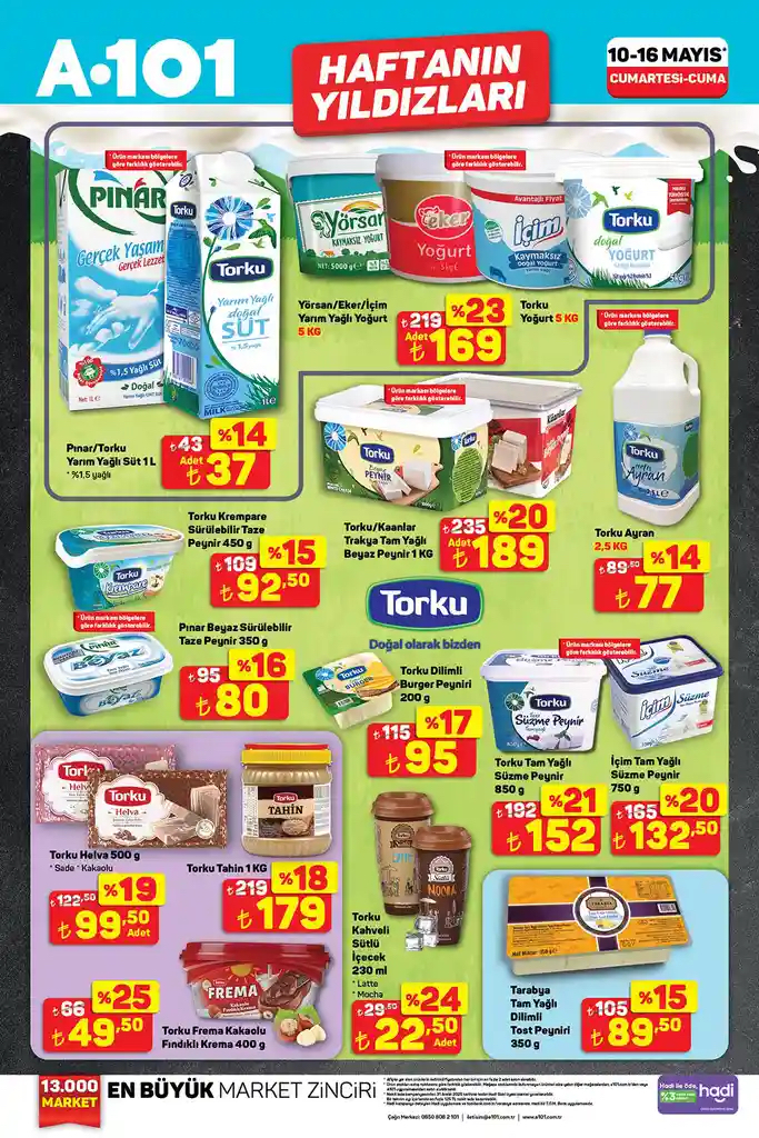 Haftanın fırsat ürünleri (12-19)