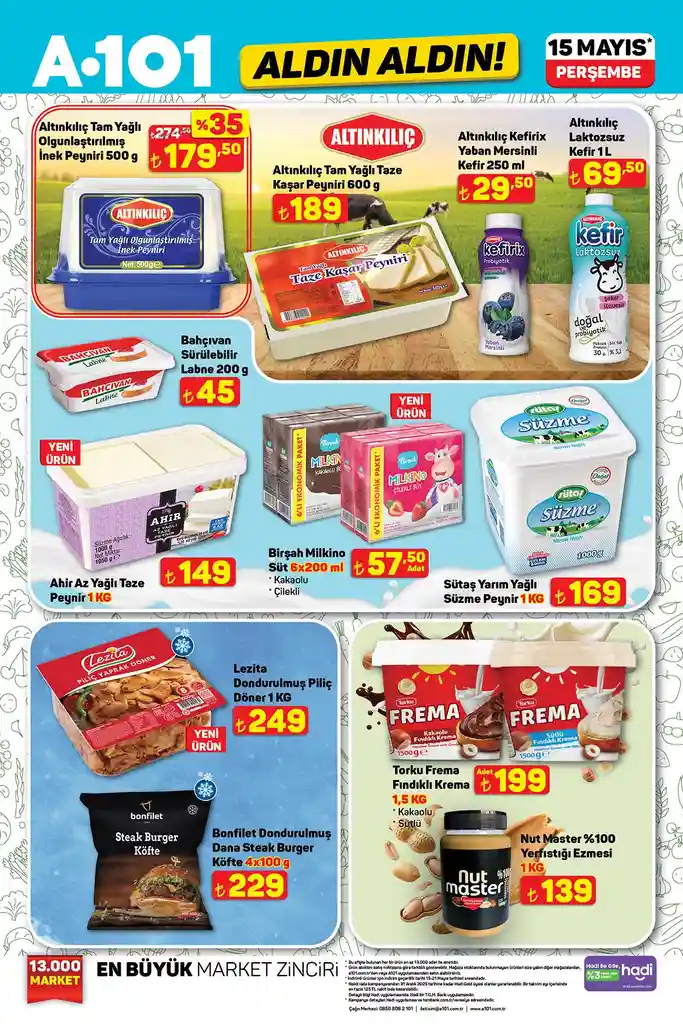 Haftanın fırsat ürünleri (12-19)