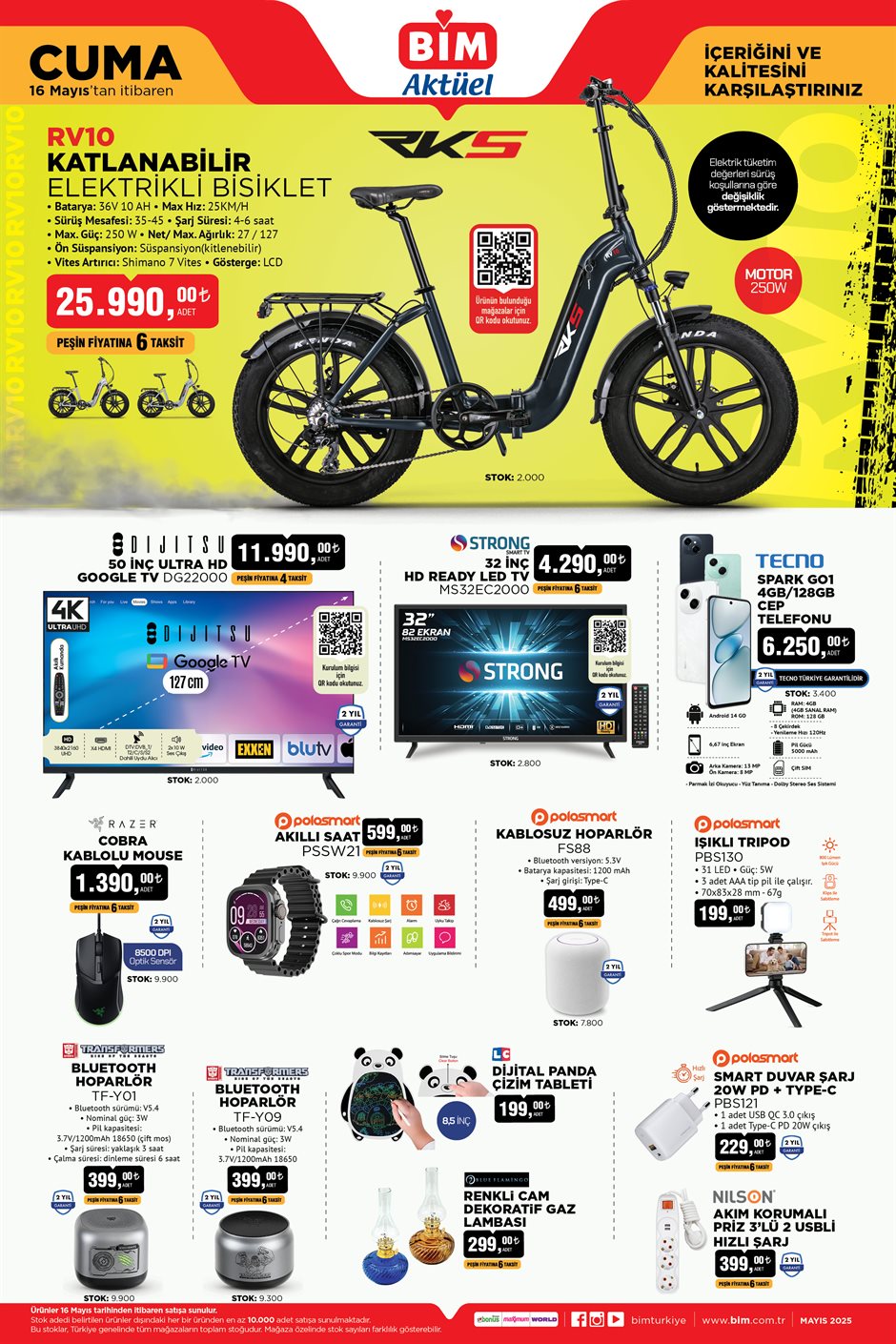 Haftanın fırsat ürünleri (12-19)