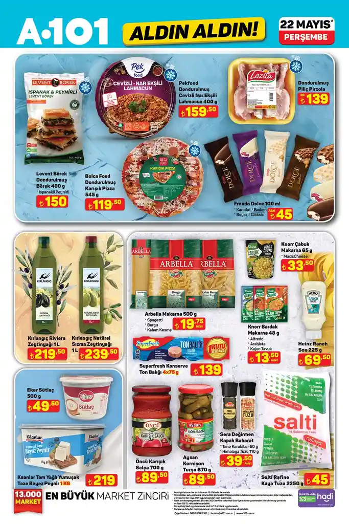 Haftanın fırsat ürünleri (19-26)