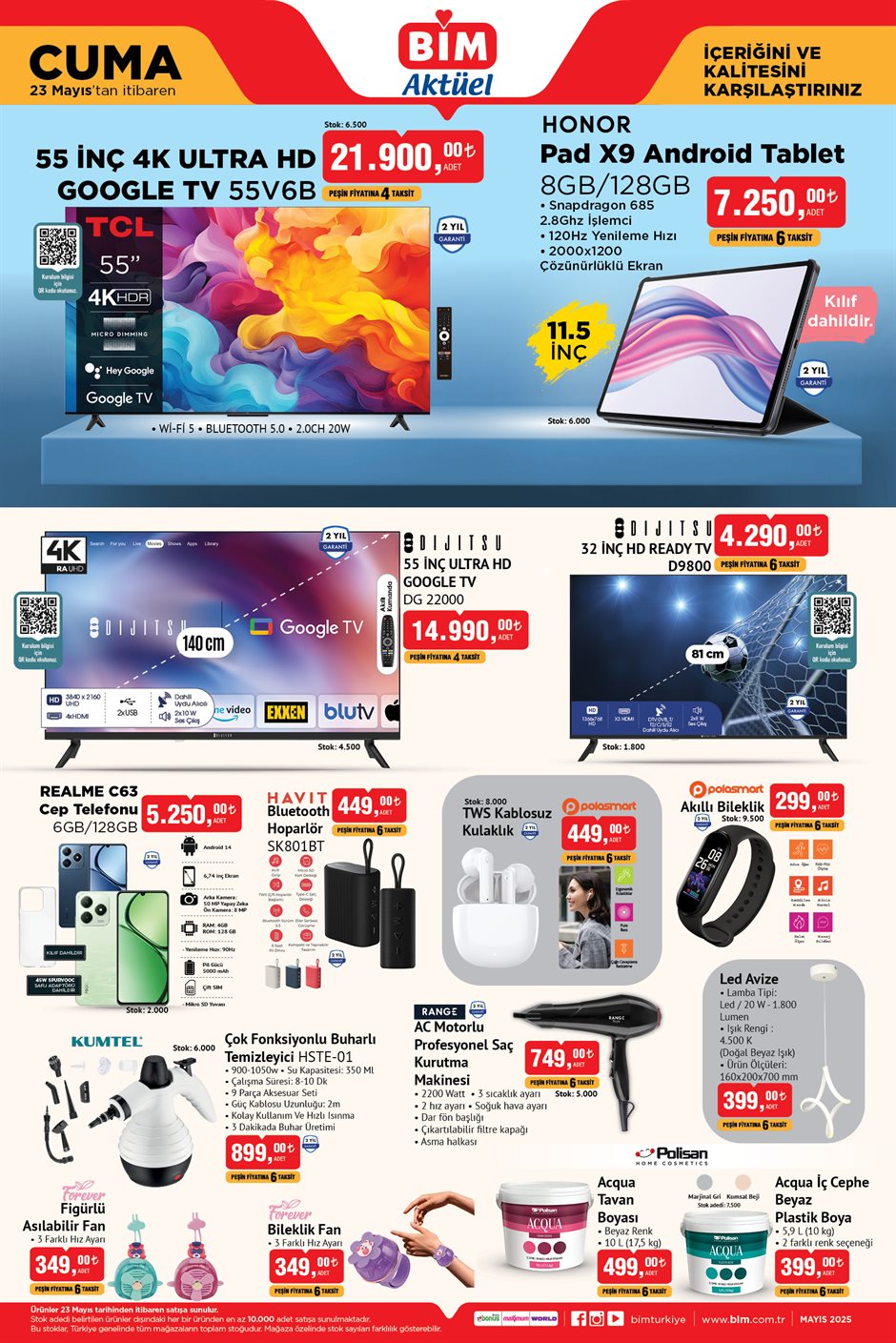 Haftanın fırsat ürünleri (19-26)