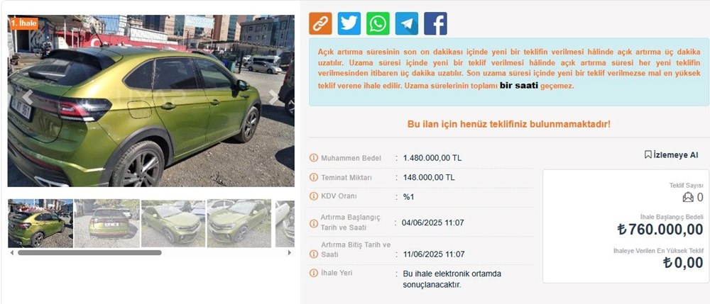 Yarı fiyatına otomobil satıyorlar... İşte yöntemi