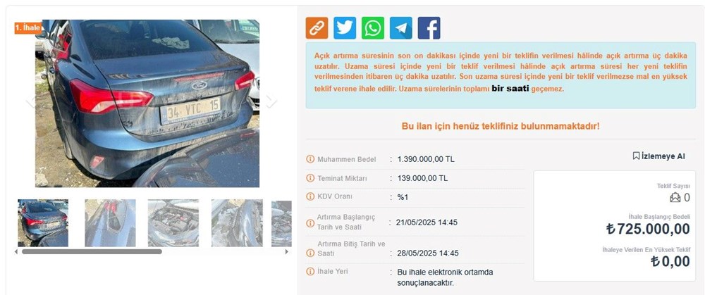 Yarı fiyatına otomobil satıyorlar... İşte yöntemi