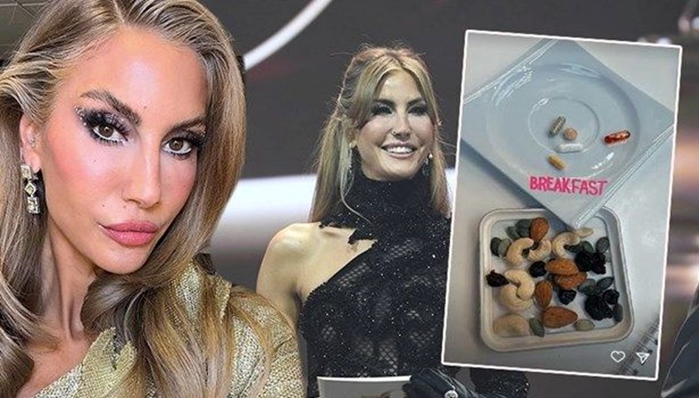 Neler yediğini paylaştı: Kahvaltı tabağı gündem olmuştu